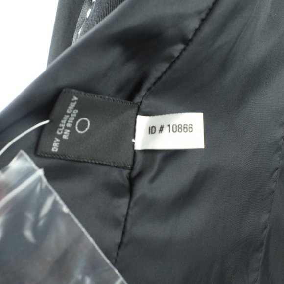 Express Black Trench Coat Womens Jacket Size M - Picture 7 of 7